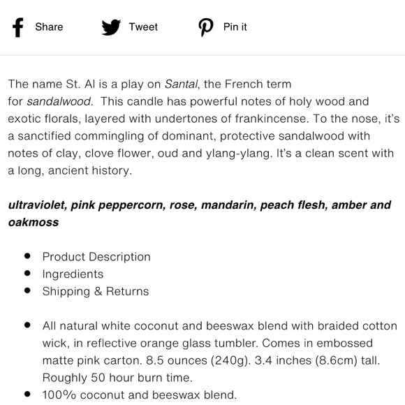 Boy Smells ST. AL Candle - Picture 4 of 4